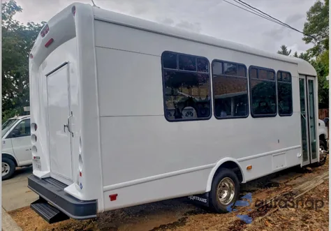 2015 Ford Econoline E450 Super Duty Cutaway Van from USA, damaged, VIN 1FDFE4FS3FDA28027